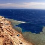 Blue lagoon abu gallum protected area , blue hole , jeep safari , camel riding