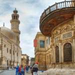 Islamic museum , alazhar mosque , madrasat sultan Hassan , el moizz lideen ellah street