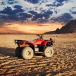 Quad bike sunset tour at Tuwailat uady